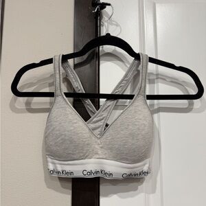 Calvin Klein Gray Women's Bra